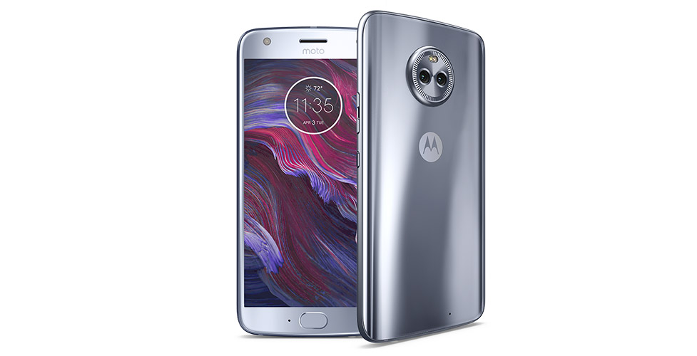 moto x4 blue