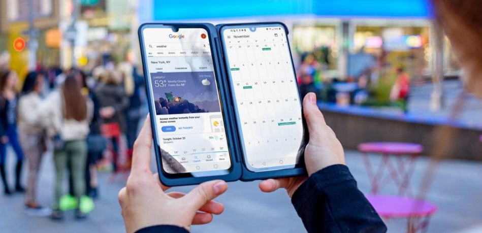 LG G8s ThinQ dual screen