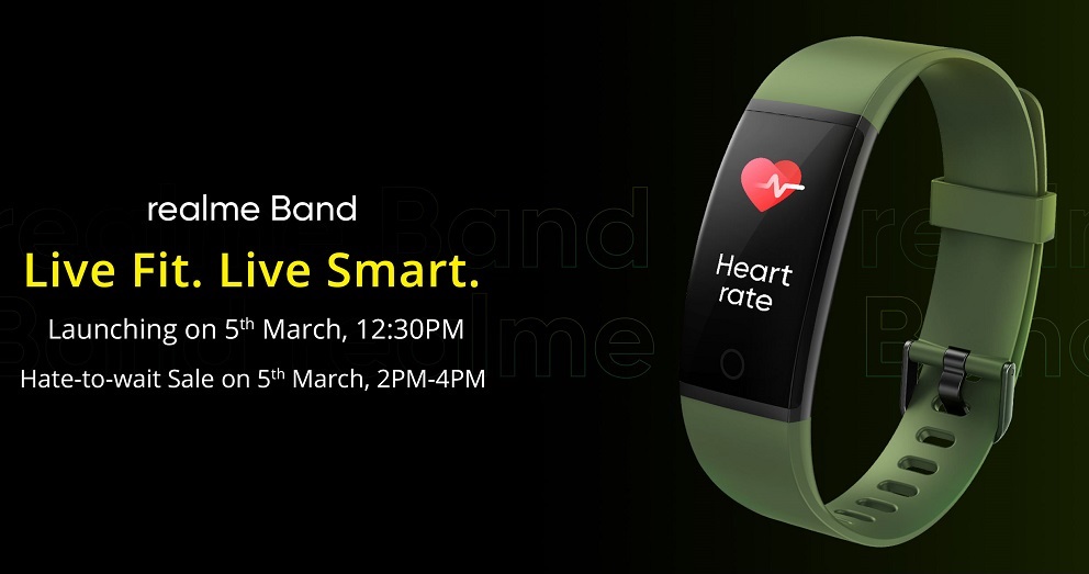 realme band launch