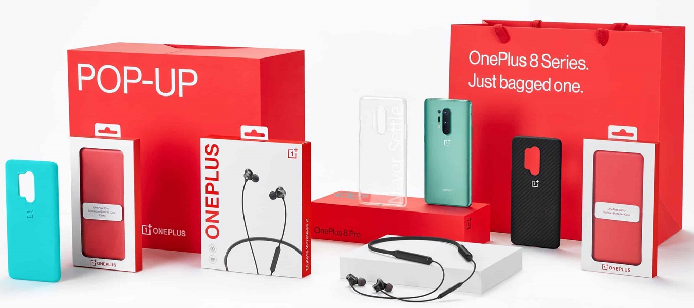 OnePlus 8 Series Pop Up Box