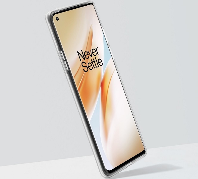 OnePlus 8 Series transparent bumper case 01