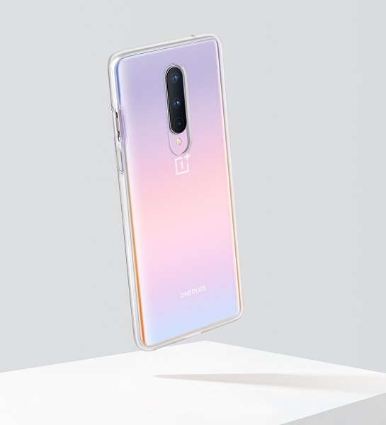 OnePlus 8 Series transparent bumper case