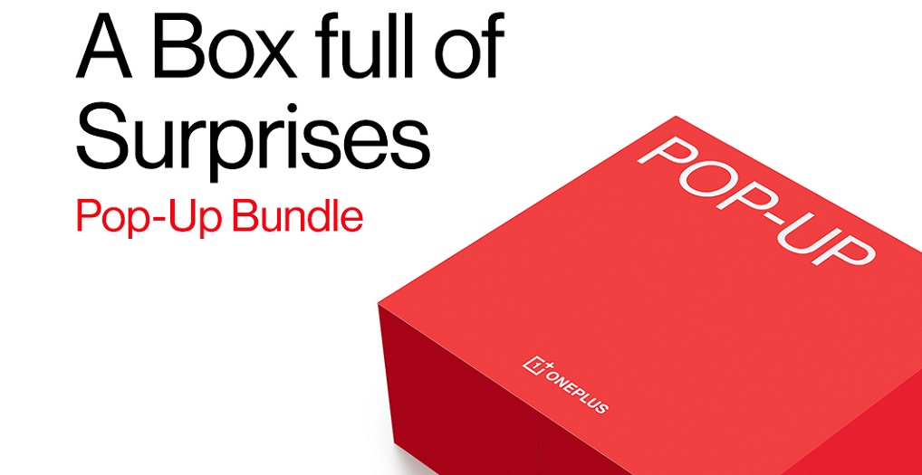 OnePlus 8 series Popup Box