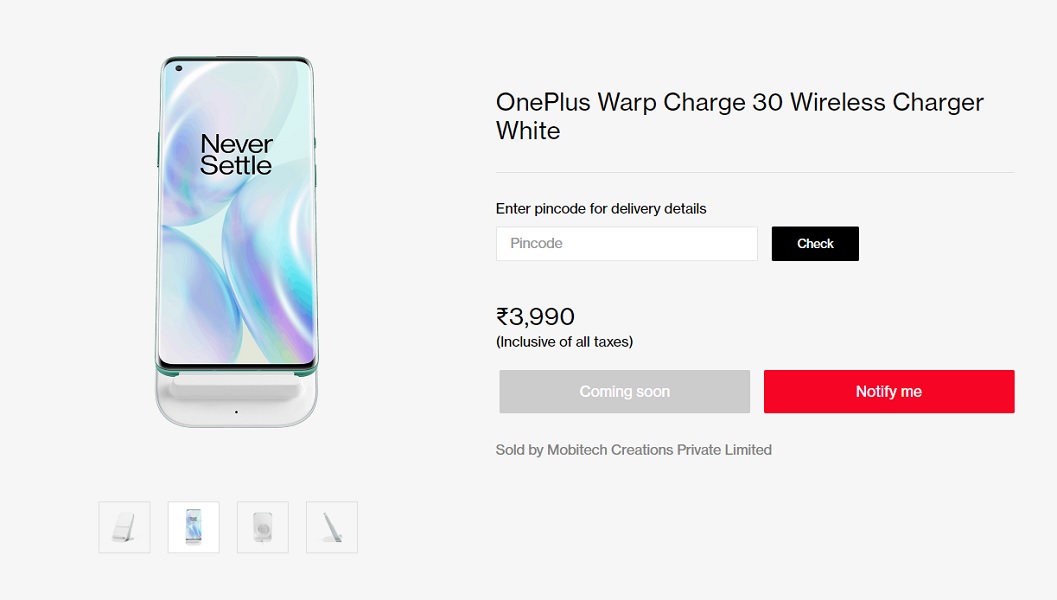 Oneplus wrap charger 30W price 1