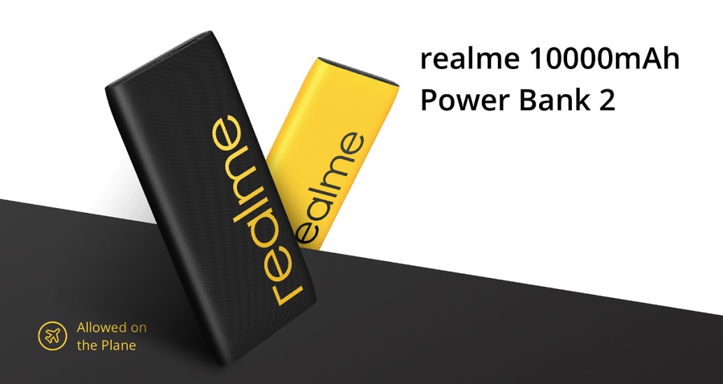 Realme 10000mAh Power Bank 2 launched in India at Rs.999 with two-way fast  charging