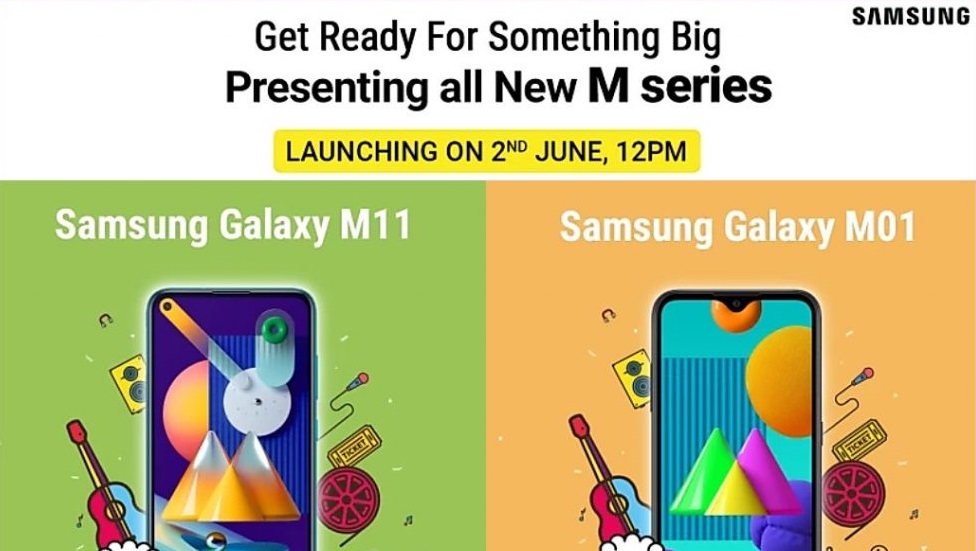 Samsung Galaxy M11 and M01 launch date  India