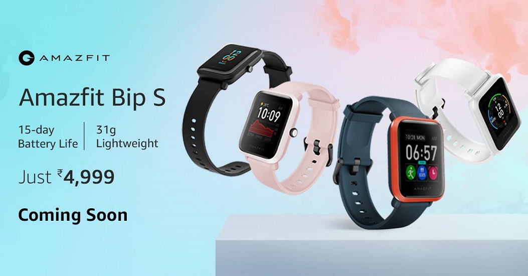 Amazfit bip s discount gps