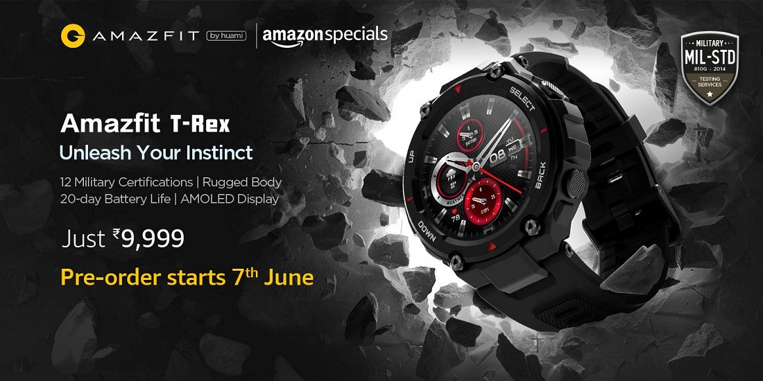 Amazfit T Rex launch 1