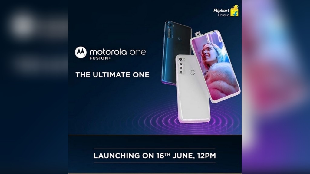 Motorola One Fusion plus India launch date