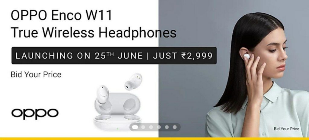 Oppo w11 online headphones