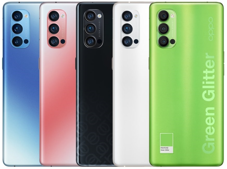 OPPO Reno 4 Pro colors