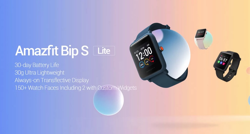 Amazfit Bip S Lite launched in India for Rs. 3799 with 1.28 inch