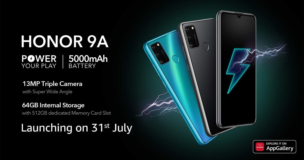 HONOR 9A launch india date