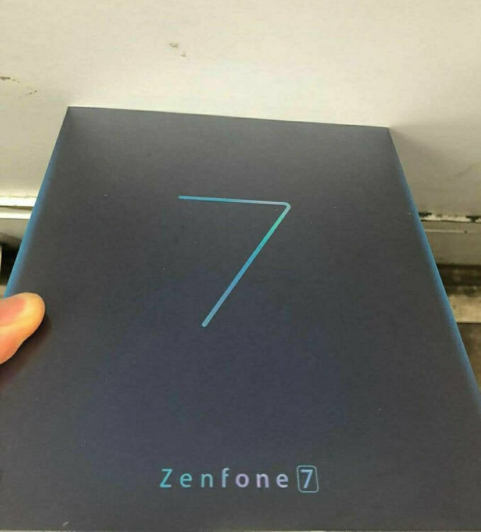 Asus Zenfone 7 leak retail box