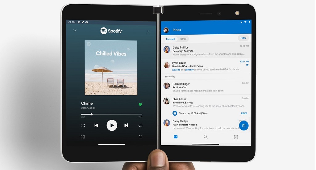 Microsoft surafce duo launch