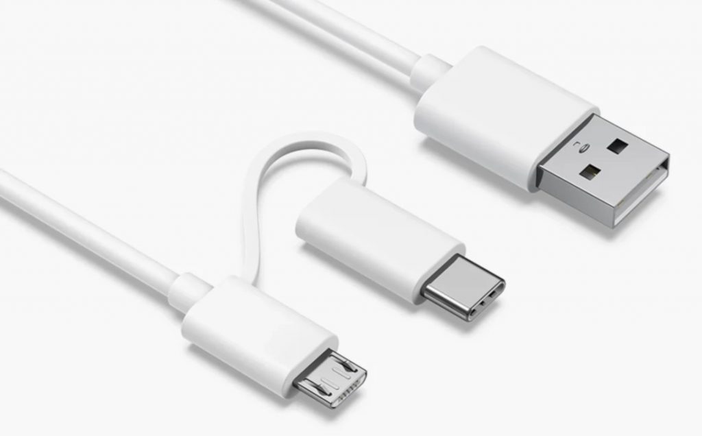 OPPO Power Bank Two in one Charging cable