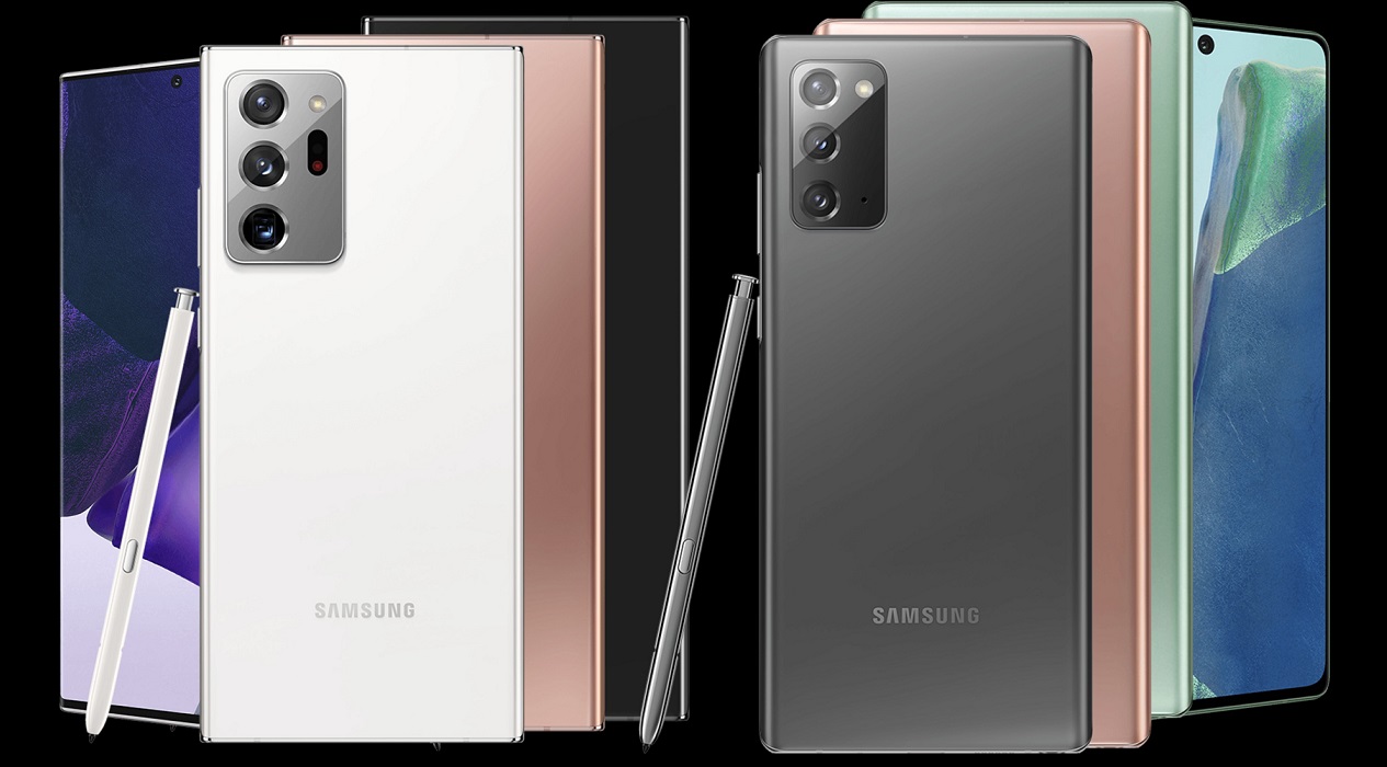 Samsung Galaxy Note 20 series colors
