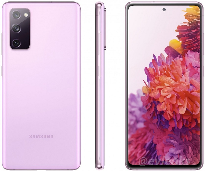 Samsung galaxy S20 FE light pink