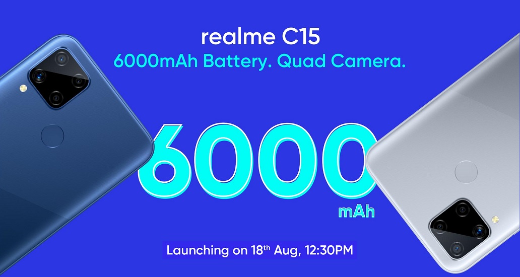 realme c15 c12 launch date india