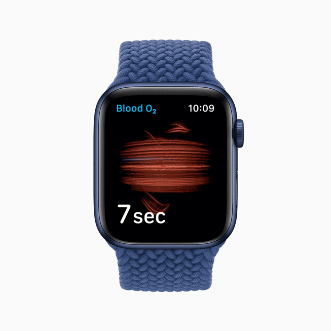 Apple Watch Series 6 Blood Oxygen sensor