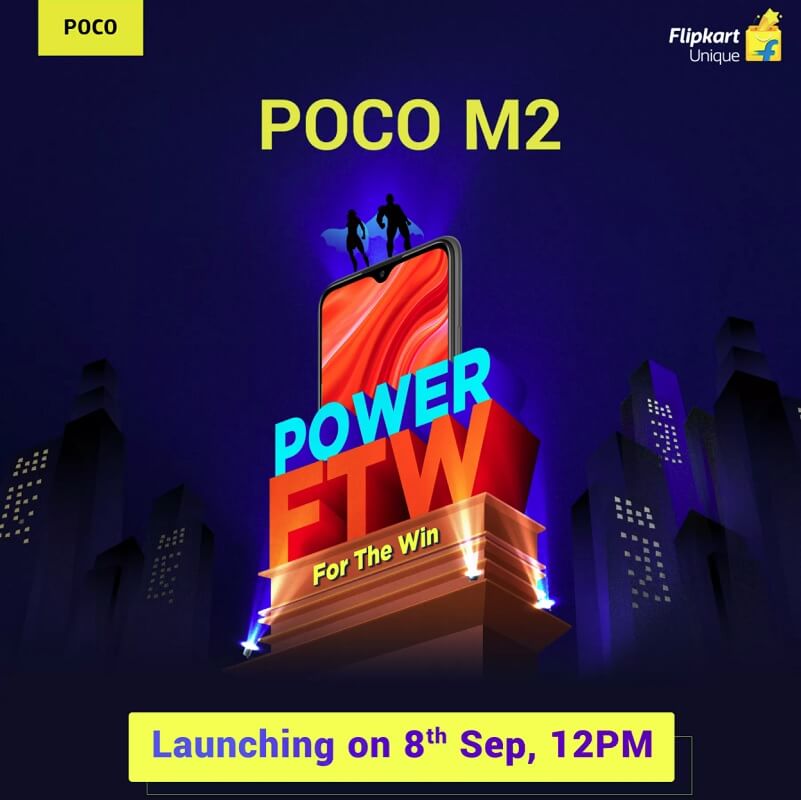POCO M2 launch date india