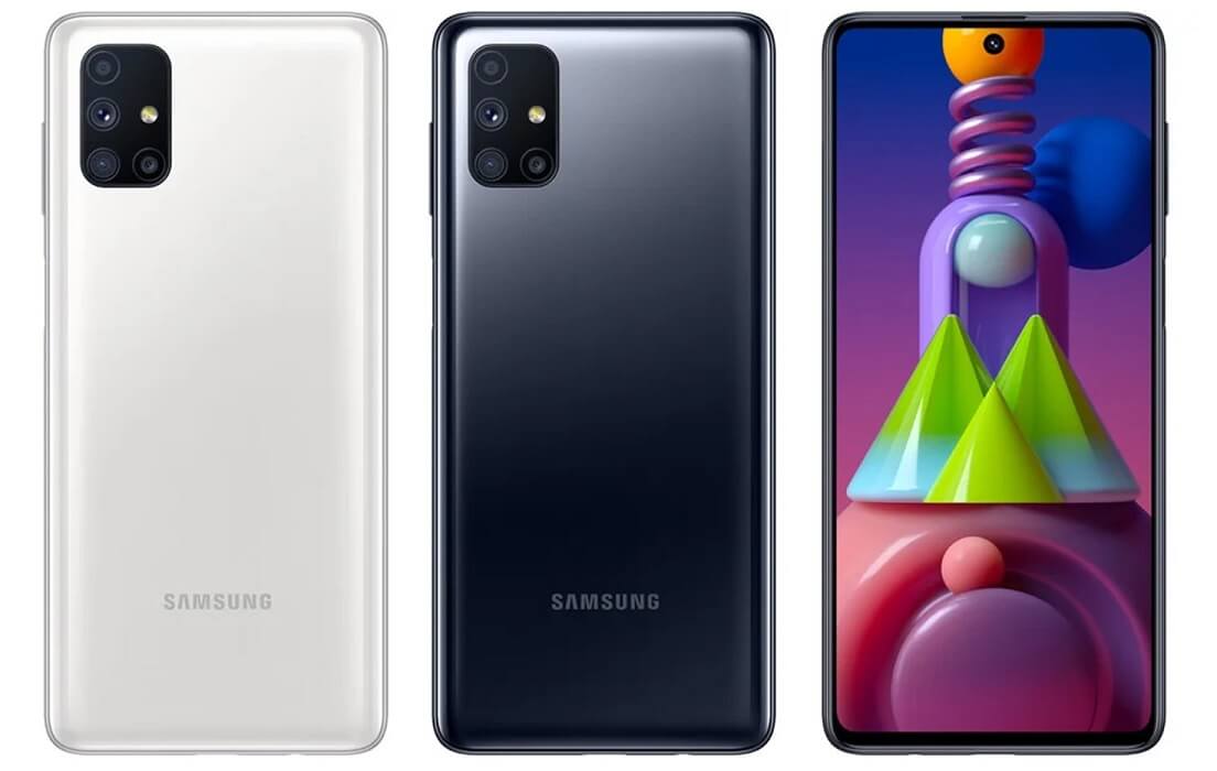 Samsung Galaxy M51 colors