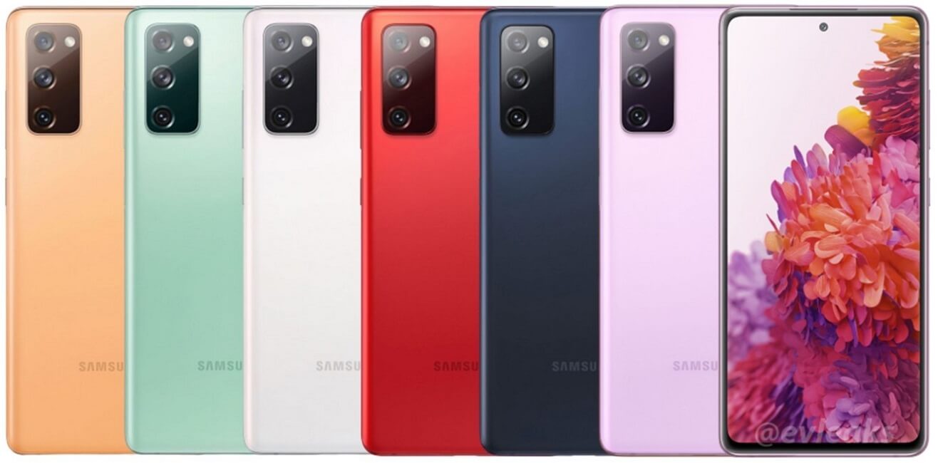 Samsung galaxy S20 FE all colors