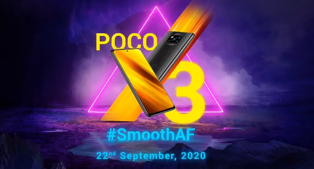 poco x3 launch date india