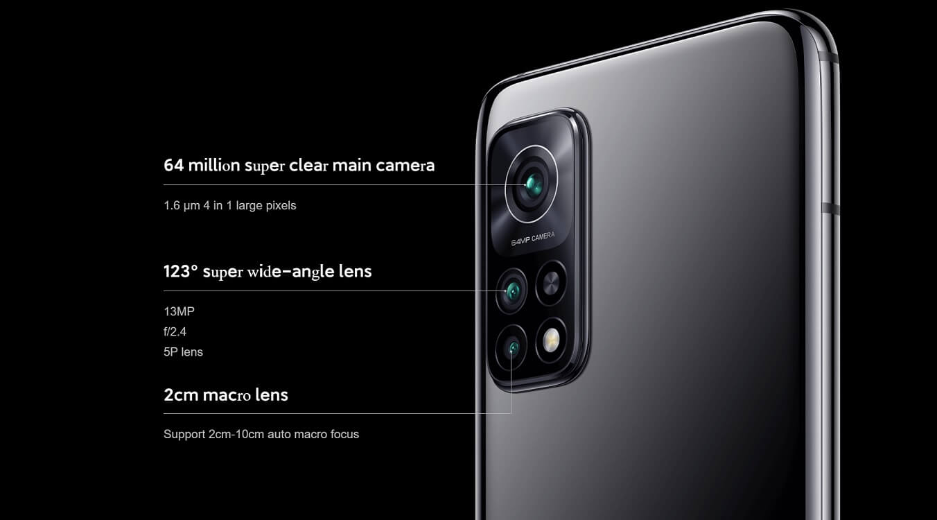 Redmi K30S cameras