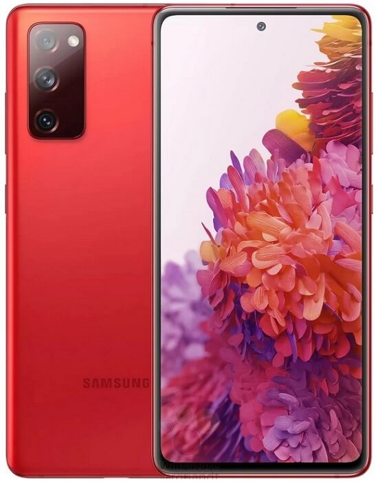 Samsung Galaxy S20 FE red