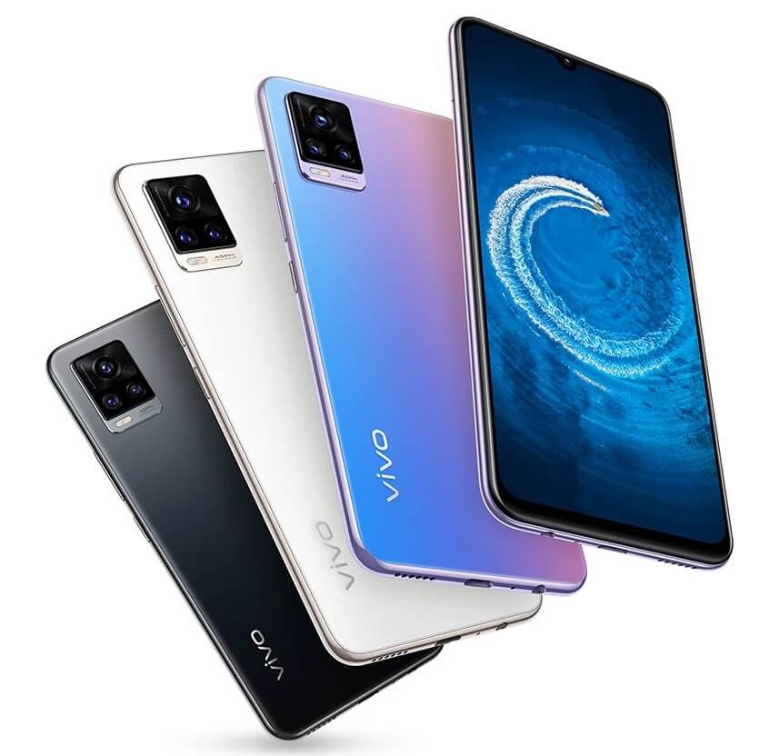 Vivo V20 colors