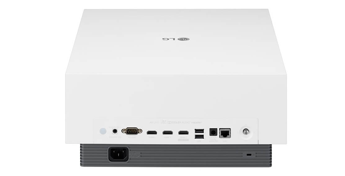 LG Cinebeam LASER 4K HU810PW ports