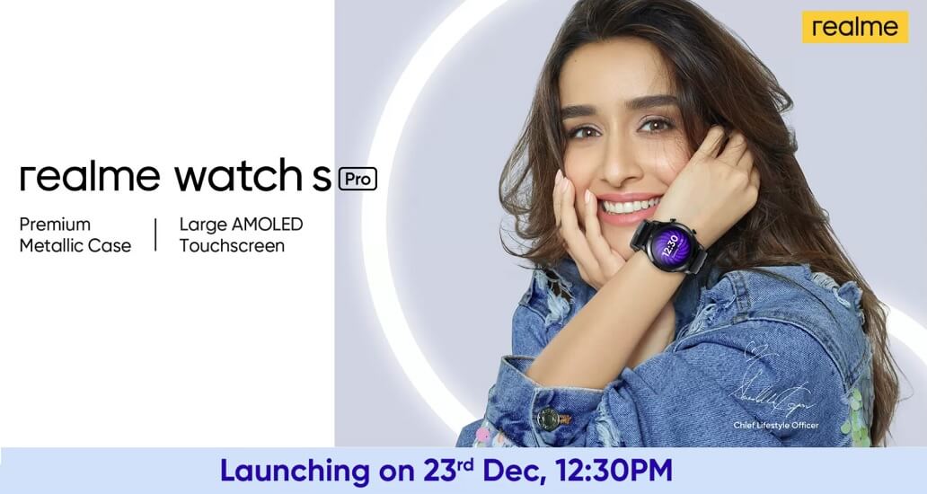 Realme Watch S pro launch date