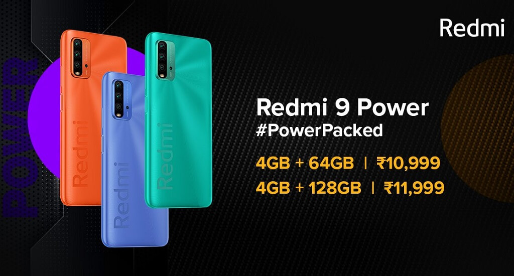 Redmi 9 Power launch india