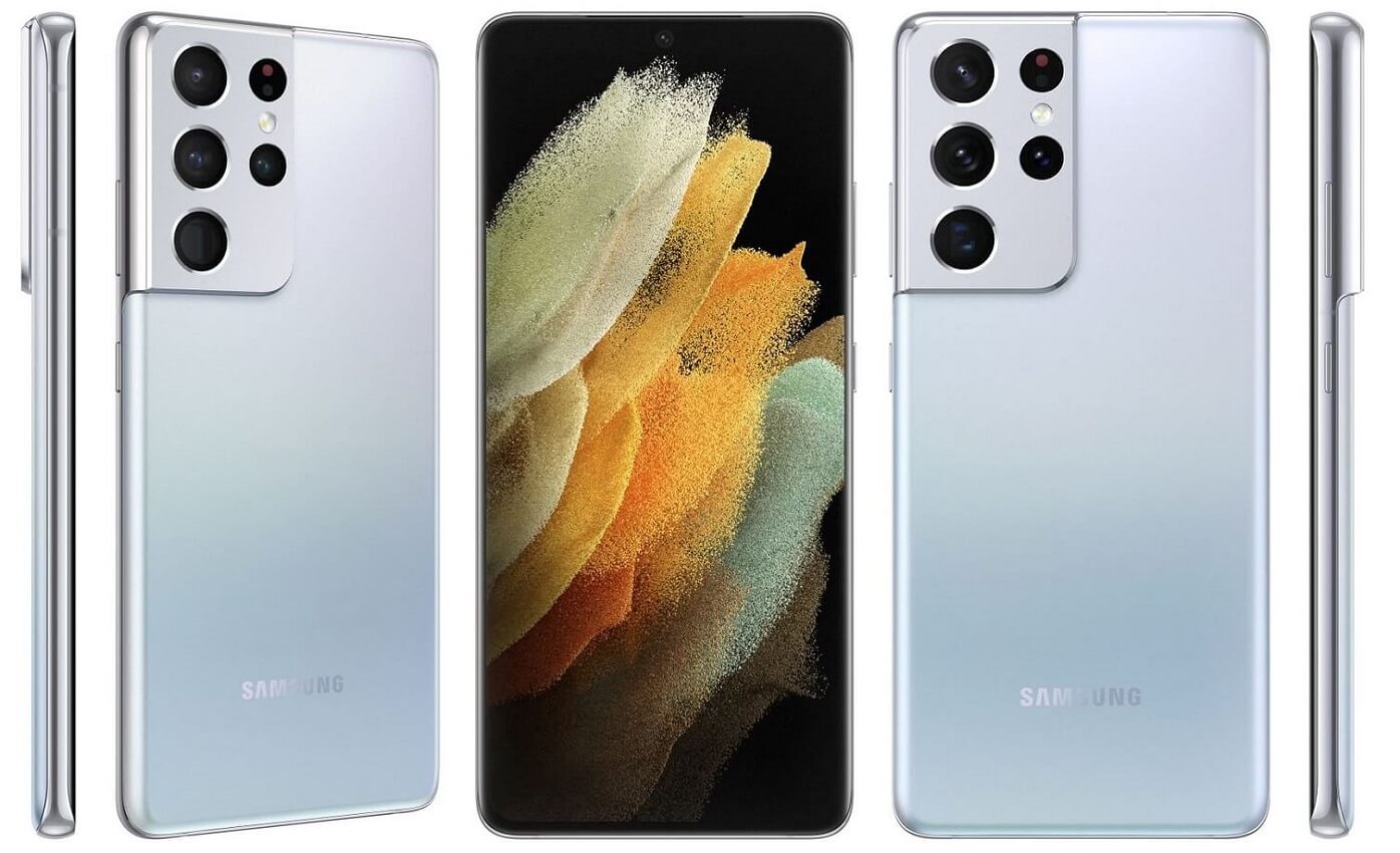Samsung galaxy s21 ultra 5g white 2