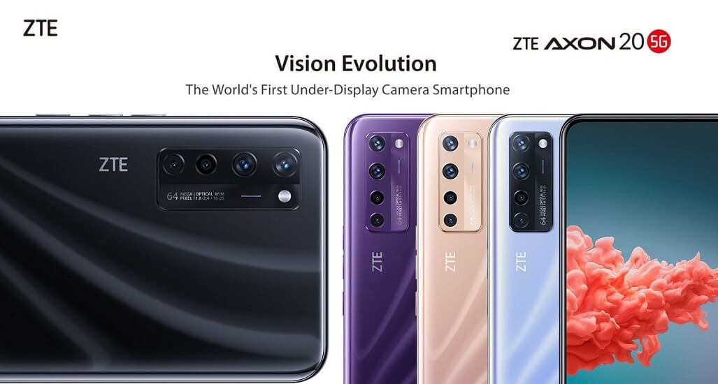 ZTE Axon 20 5G launch