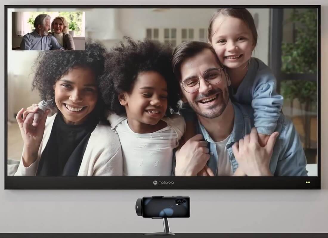 motorola desk mode video calling 1