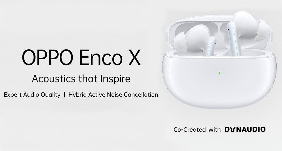 Oppo enco x discount airpods