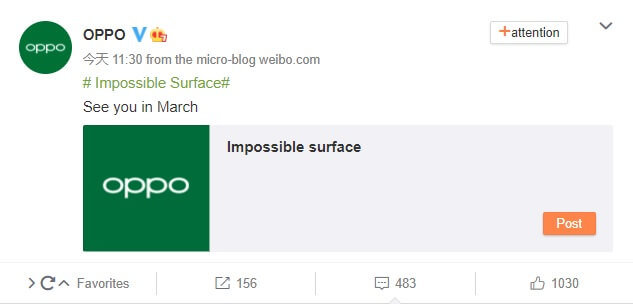 OPPO Find X3 launch date March