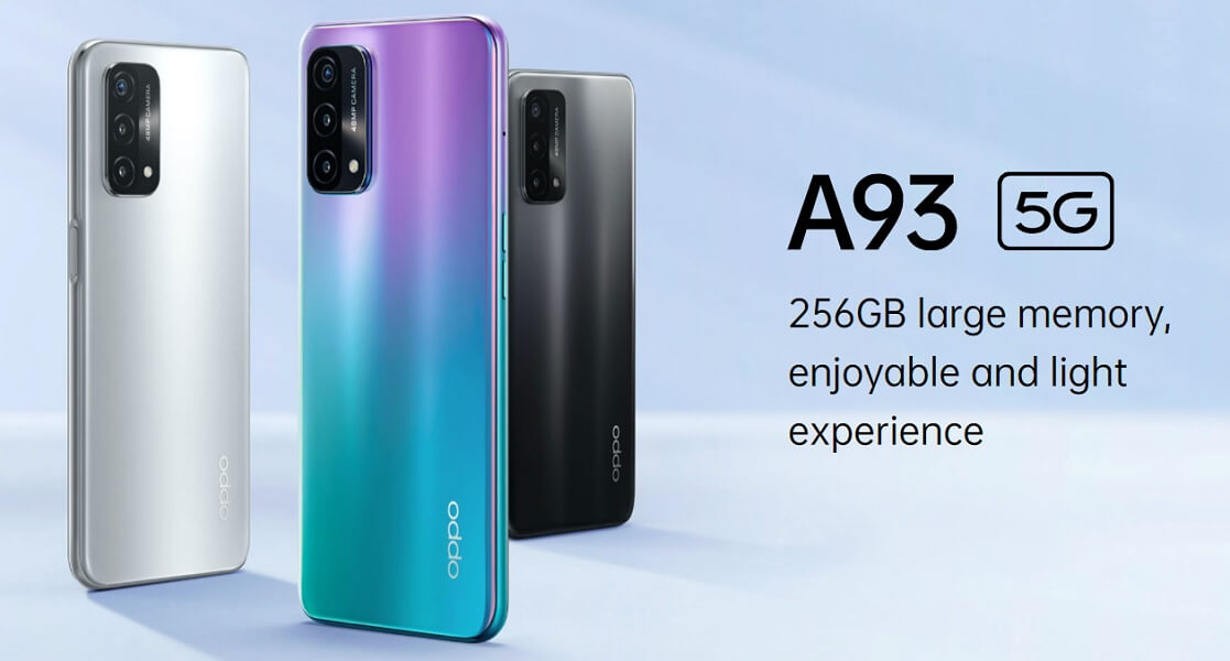 Oppo A93 5G launch