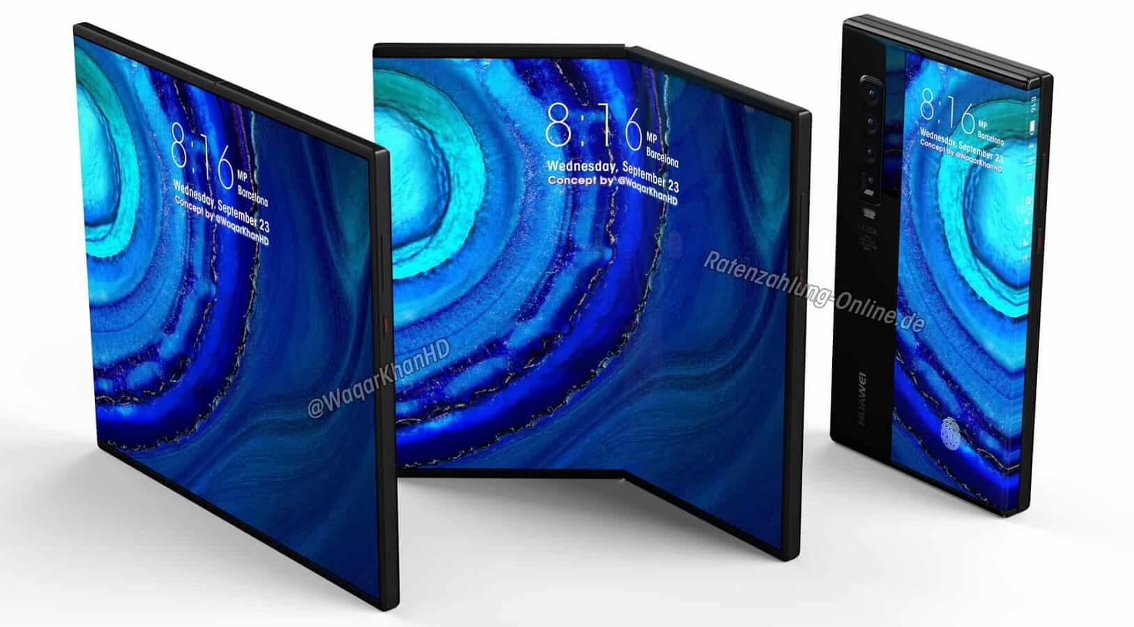 Huawei Mate X2 concept leak