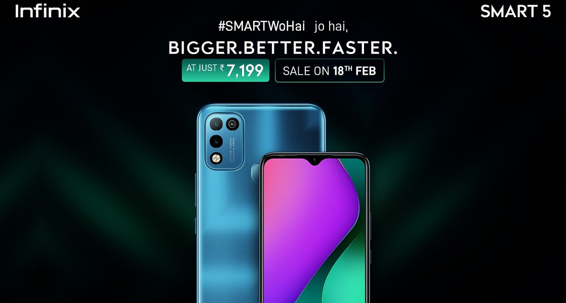 Infinix Smart 5 launch india