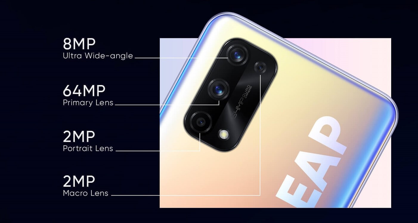 Realme X7 Pro cameras