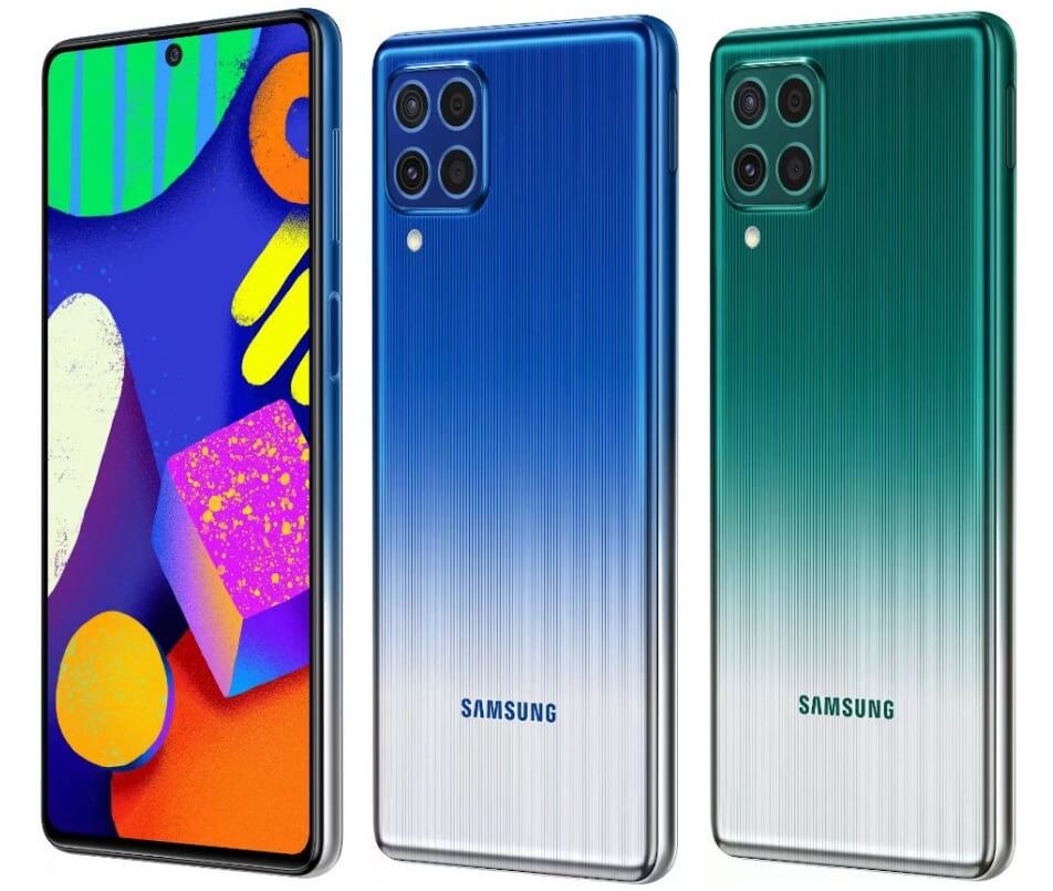 Samsung Galaxy F62 all colors