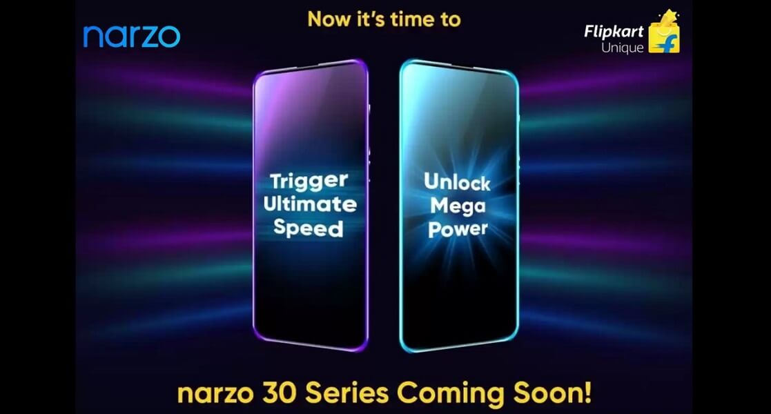 realme Narzo 30 series launch soon india