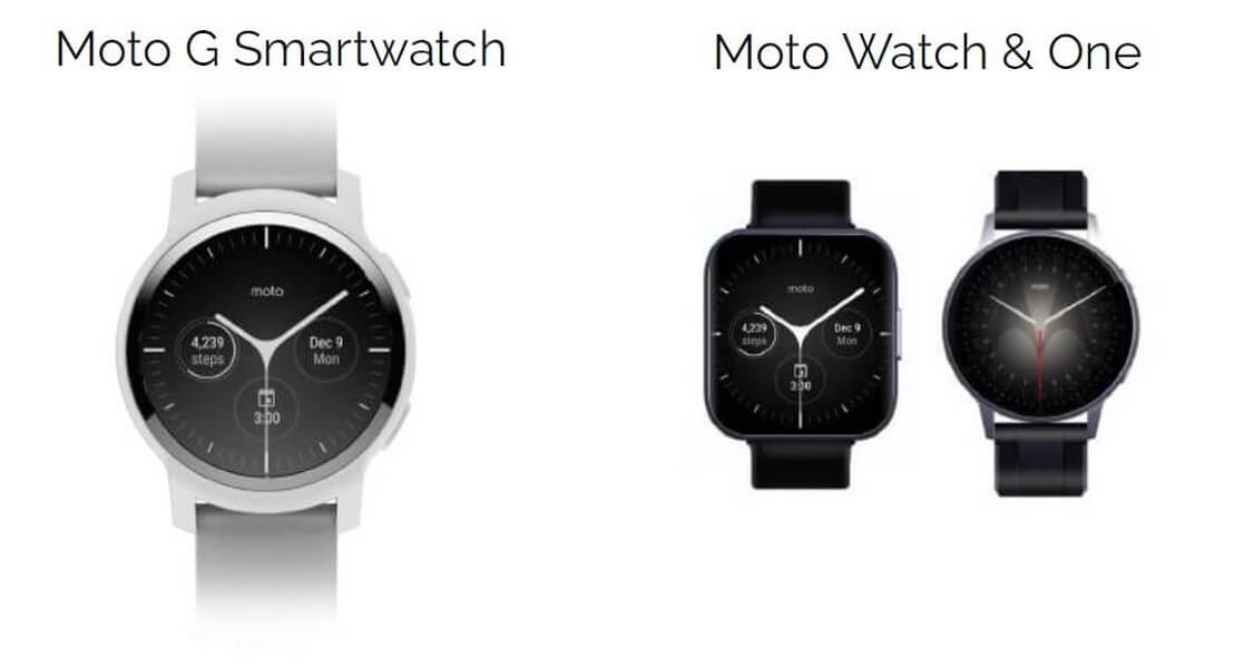 Moto G smartwatch Wear OS