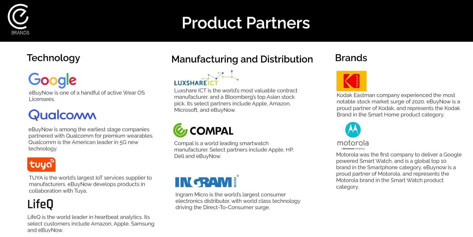 Motorola product partners