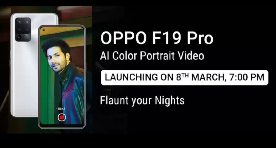 OPPO F19 Pro launch teaser India