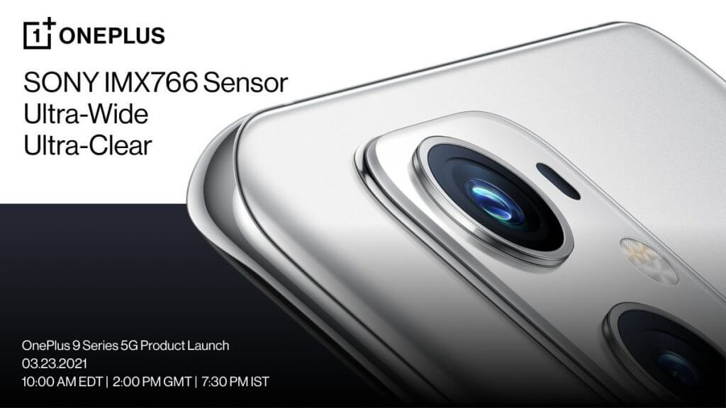 OnePlus 9 Pro Sony IMX766 Ultra wide sensor