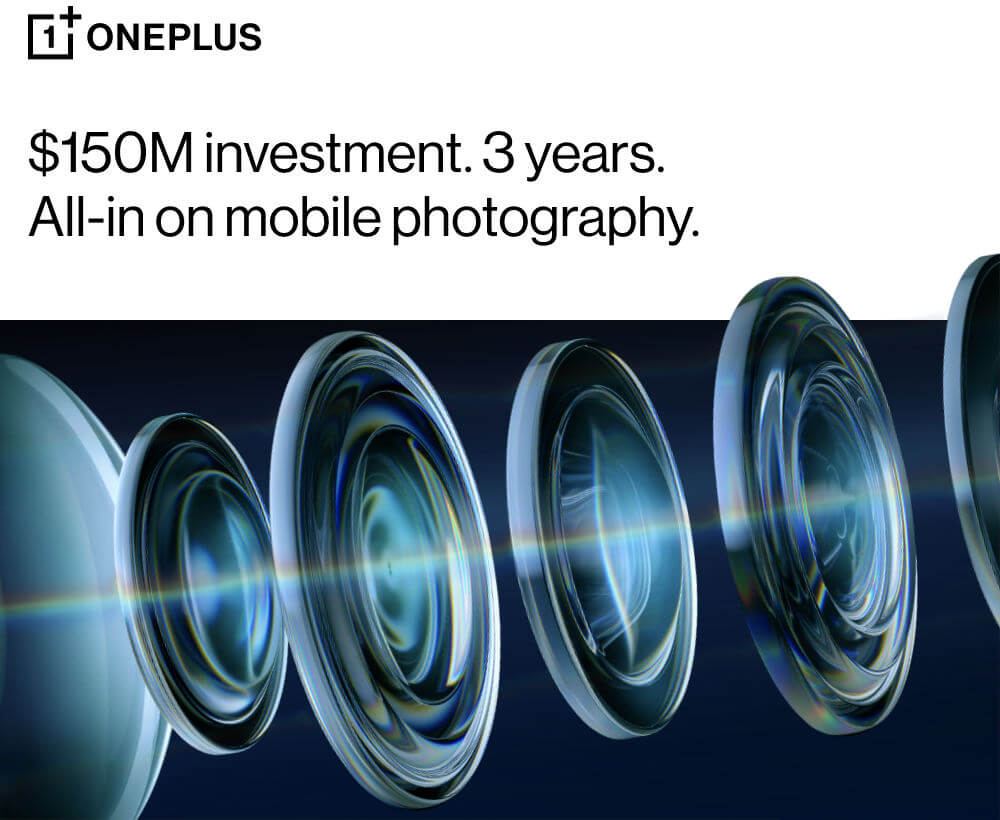 OnePlus USD 150 million investment mobile photography